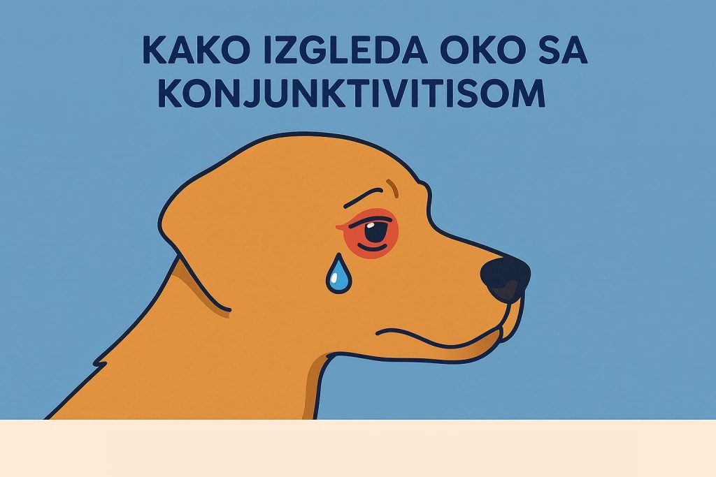 Konjunktivitis kod pasa slika 4