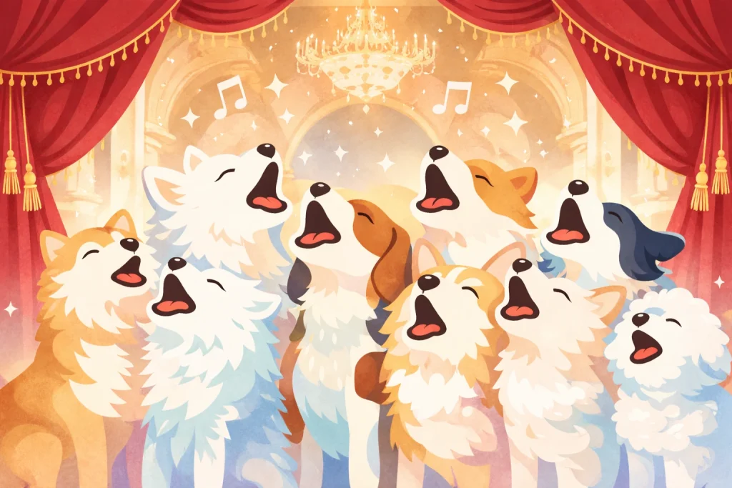 Zavijanje kod pasa slika 1