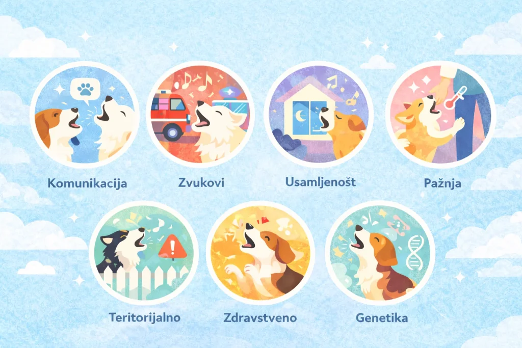 Zavijanje kod pasa slika 2