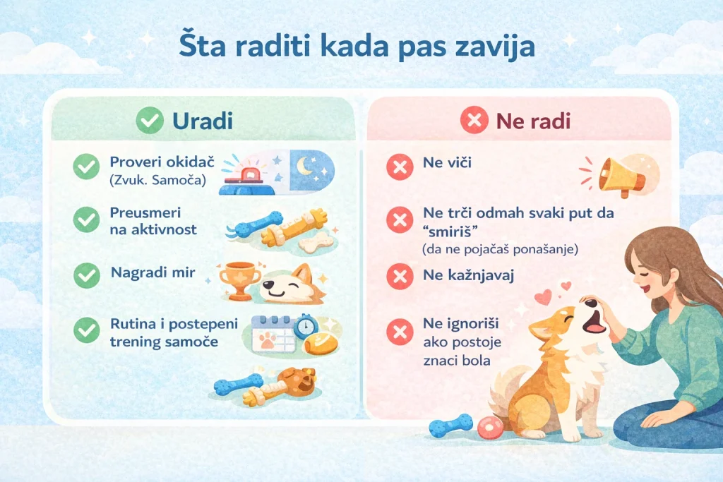 Zavijanje kod pasa slika 4