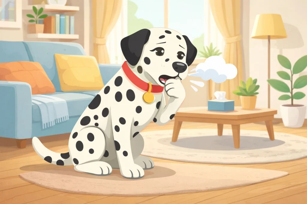 Kašalj kod pasa slika 1