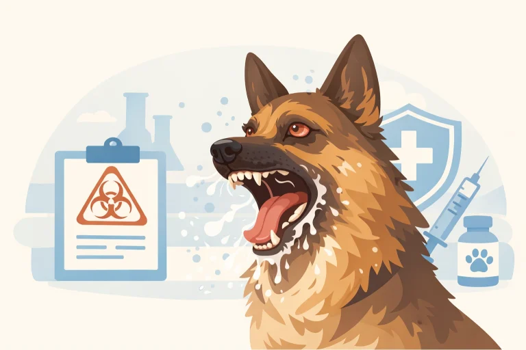 Besnilo kod pasa slika 1