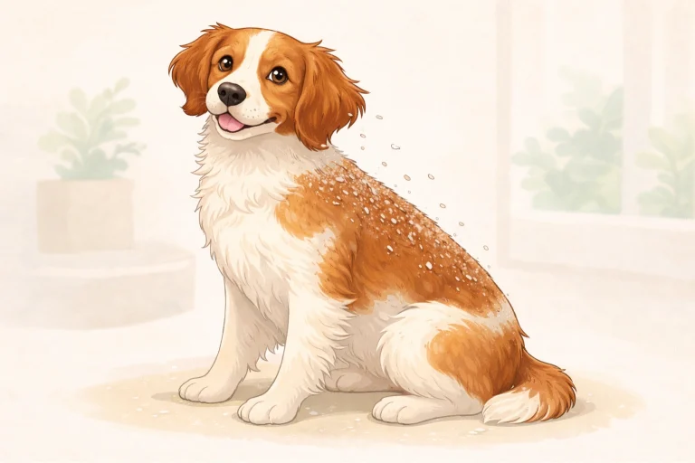 Seboreja kod pasa slika 1