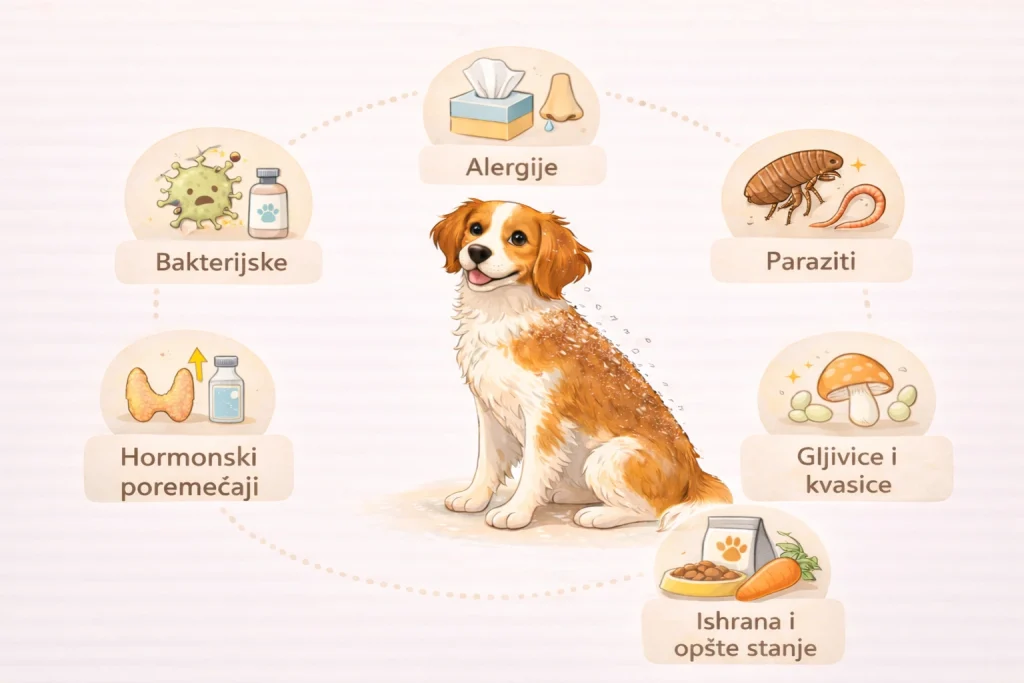 Seboreja kod pasa slika 4