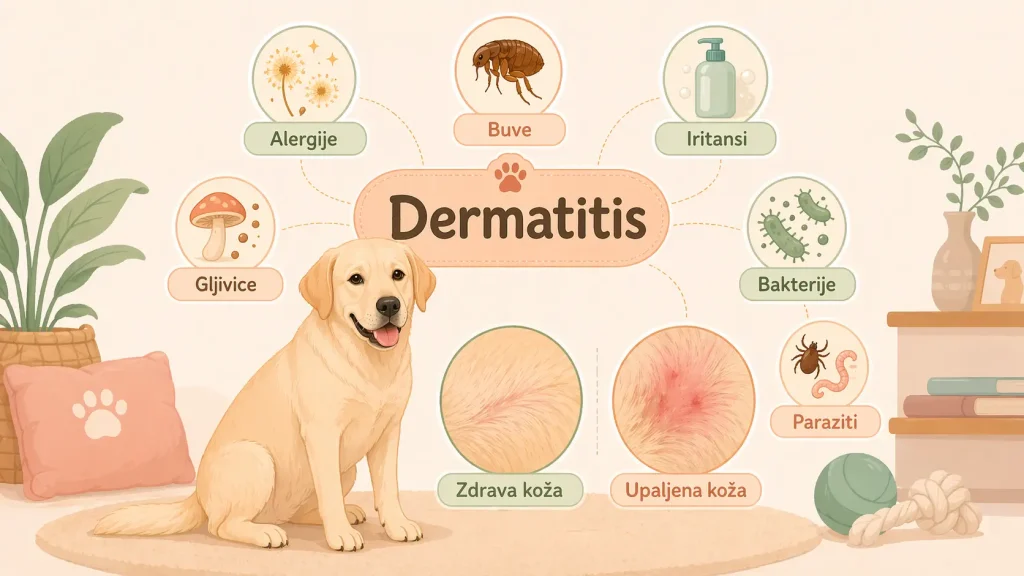 dermatitis kod pasa slika 2