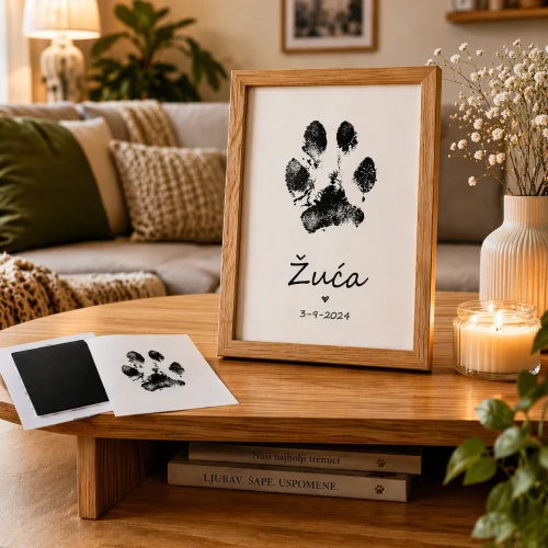 pet paw set za otisak sape ljubimca 2 PetPaw Set za Otisak Šape Ljubimca